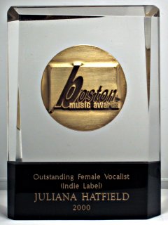 Juliana Hatfield Boston Music Award 2000